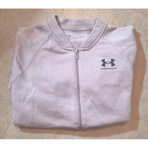 Under Armour Zip Up Jacket Womens Size Large Activewear Light Purple